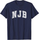 Nice Jewish Boy NJB T-Shirt - T-Shirt | Navy