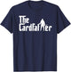 The Cardfather Funny Hockey Card Collector Trading Cards T-Shirt - T-Shirt | Navy