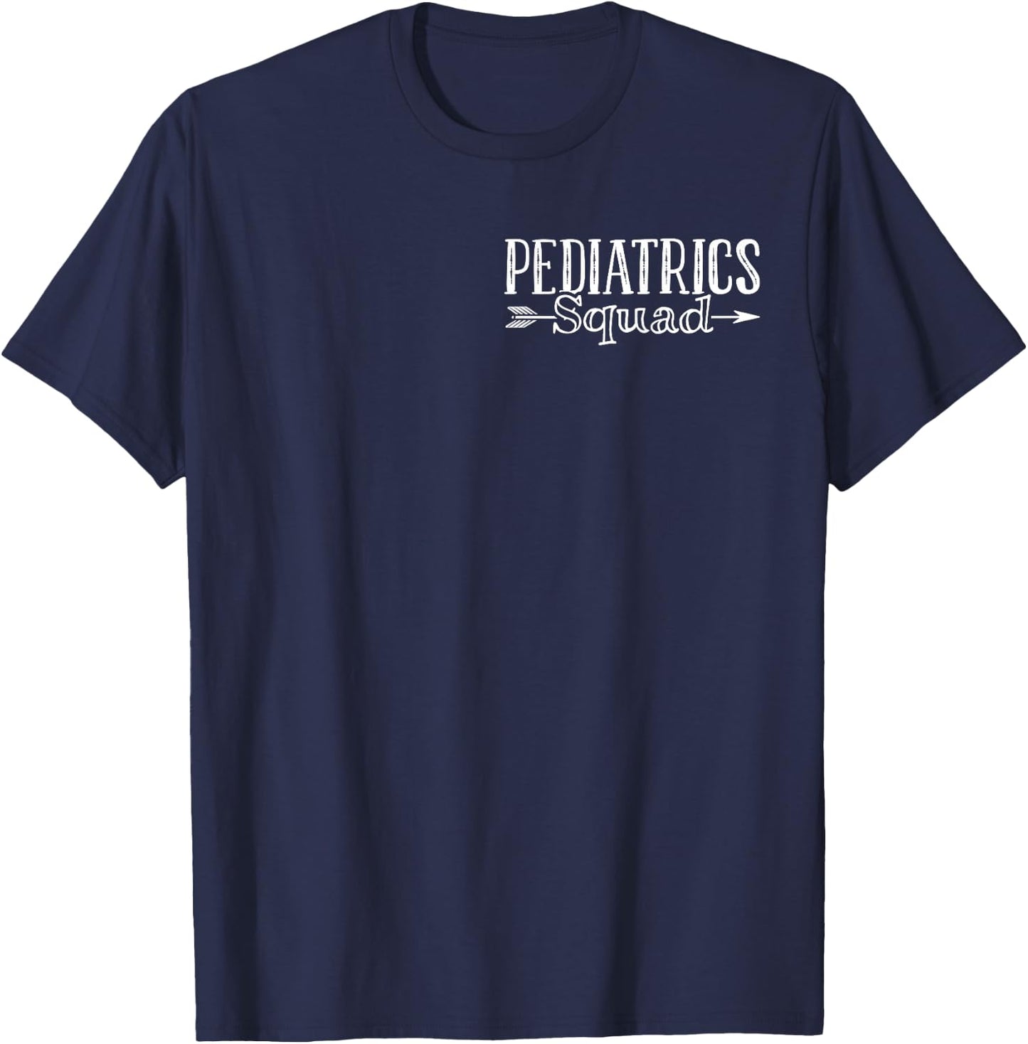 Pediatrics Squad Peds Pediatric Nurse T-Shirt - T-Shirt | Navy