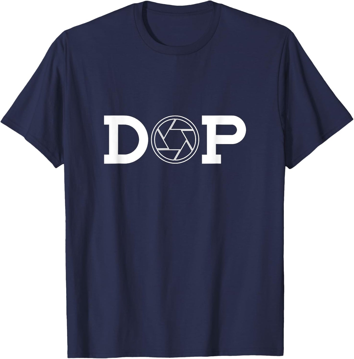 DOP Director Of Photography T-Shirt - T-Shirt | Navy