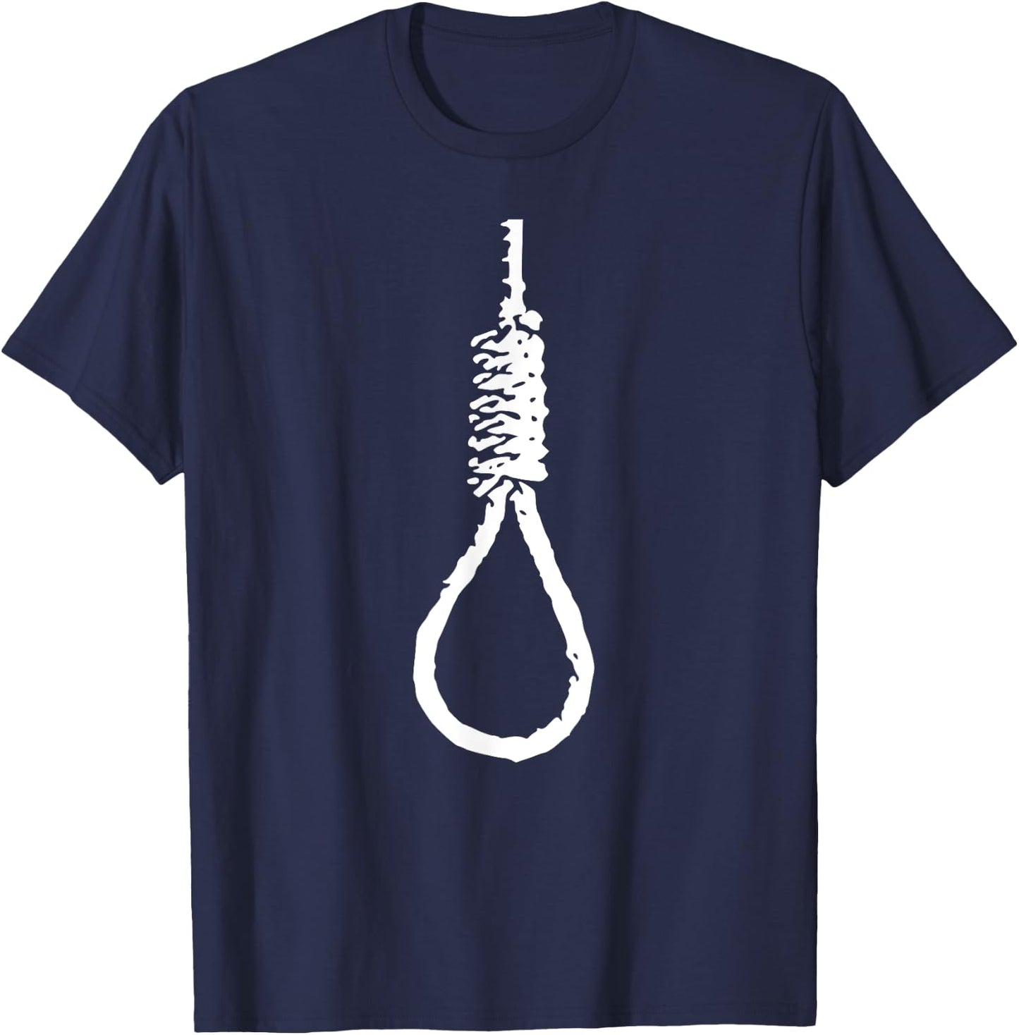 Hangman - Funny Halloween Costume Gifts Halloween Hangman Costume Black -Adults Small Classic Fit Short Sleeve Modern Halloween Celebration T-Shirt - T-Shirt | Navy