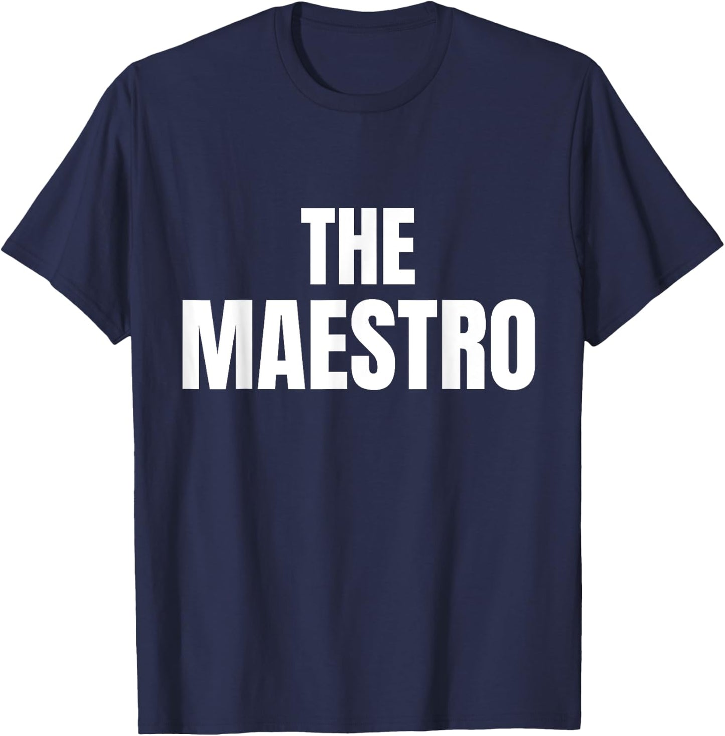 Slogans and Tokens The Maestro -Kids Black T-Shirt - T-Shirt | Navy