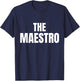 Slogans and Tokens The Maestro -Kids Black T-Shirt - T-Shirt | Navy