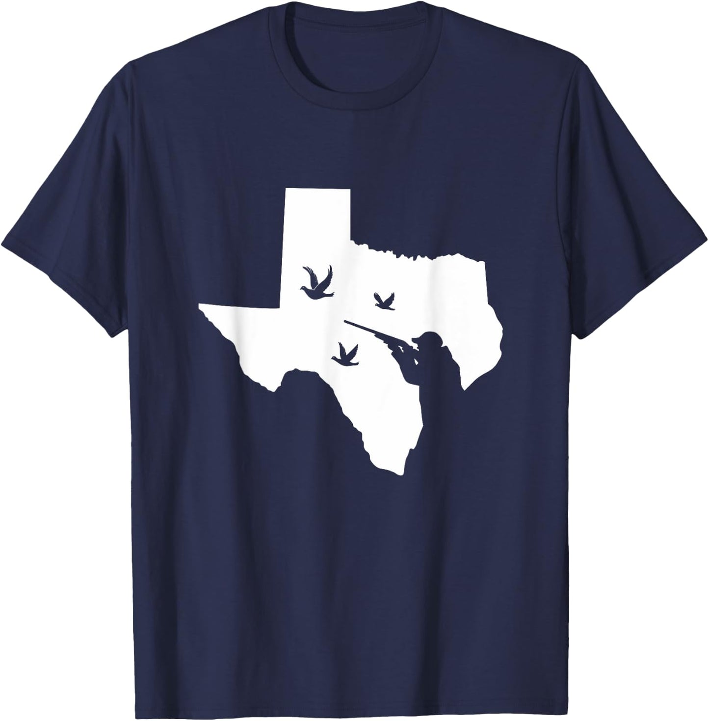 Vintage Texas Dove Hunting Gift Shirt - Bird Hunter T-Shirt - T-Shirt | Navy