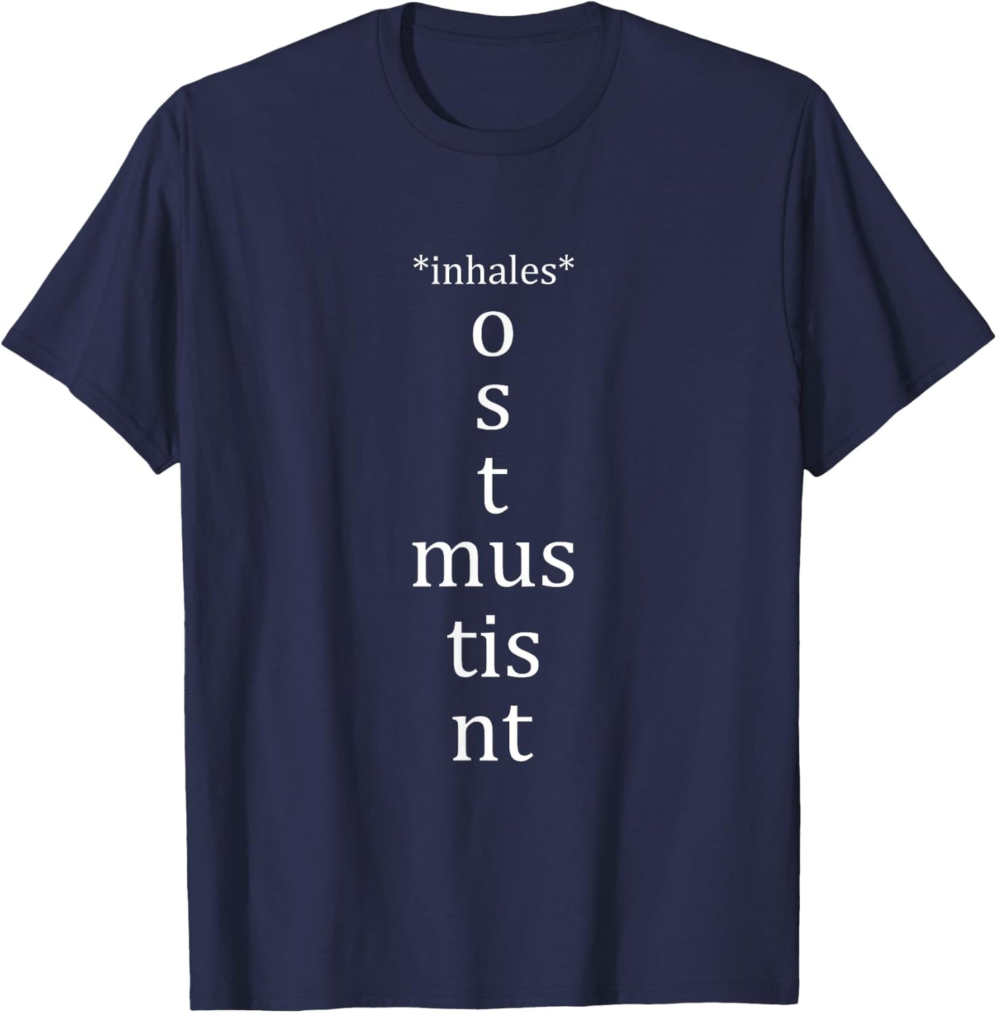 Present Active Conjugation - Latin Teacher Latin Language T-Shirt - T-Shirt | Navy