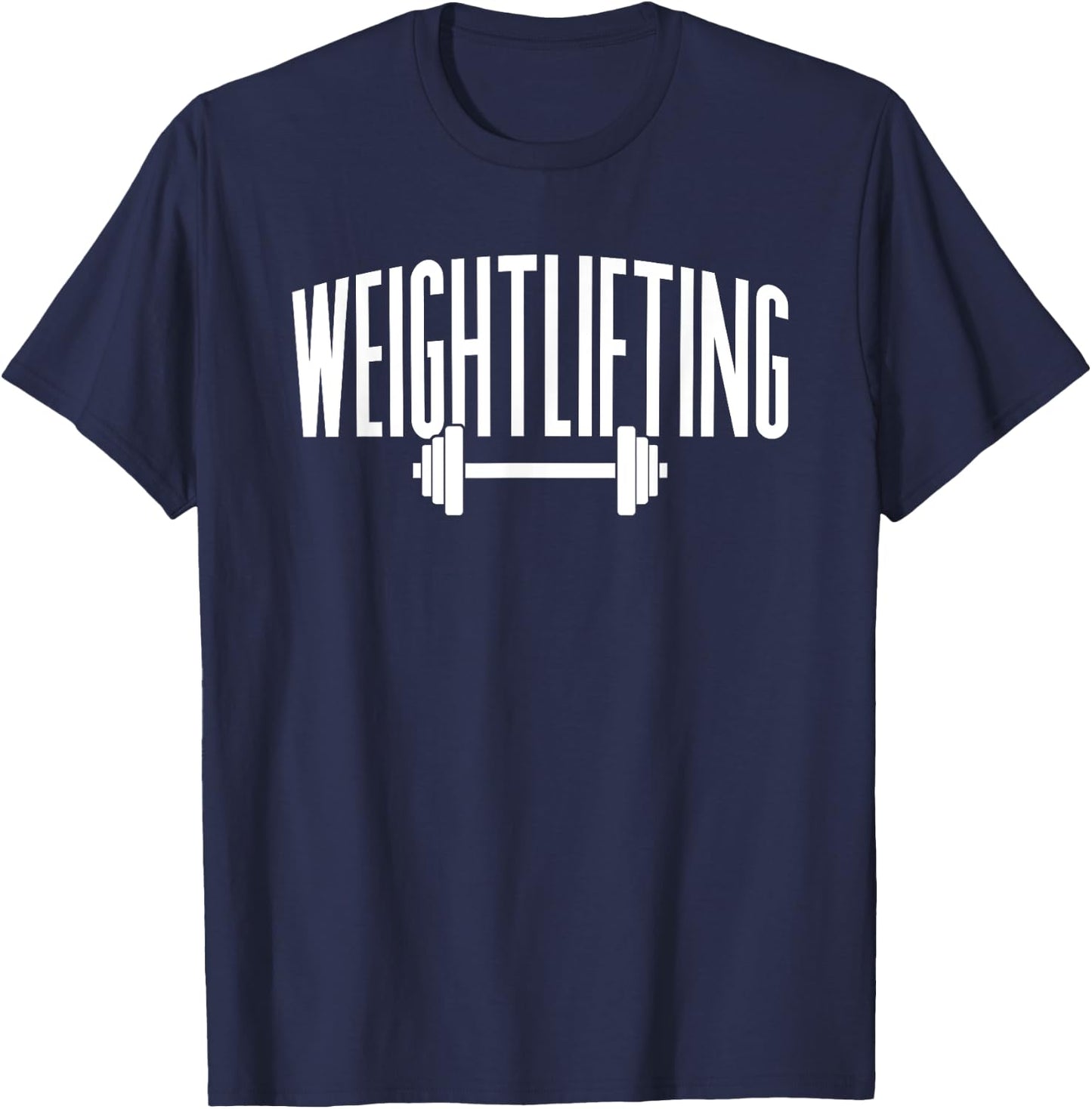 Weightlifting Gym Lift Workout T-Shirt - T-Shirt | Navy