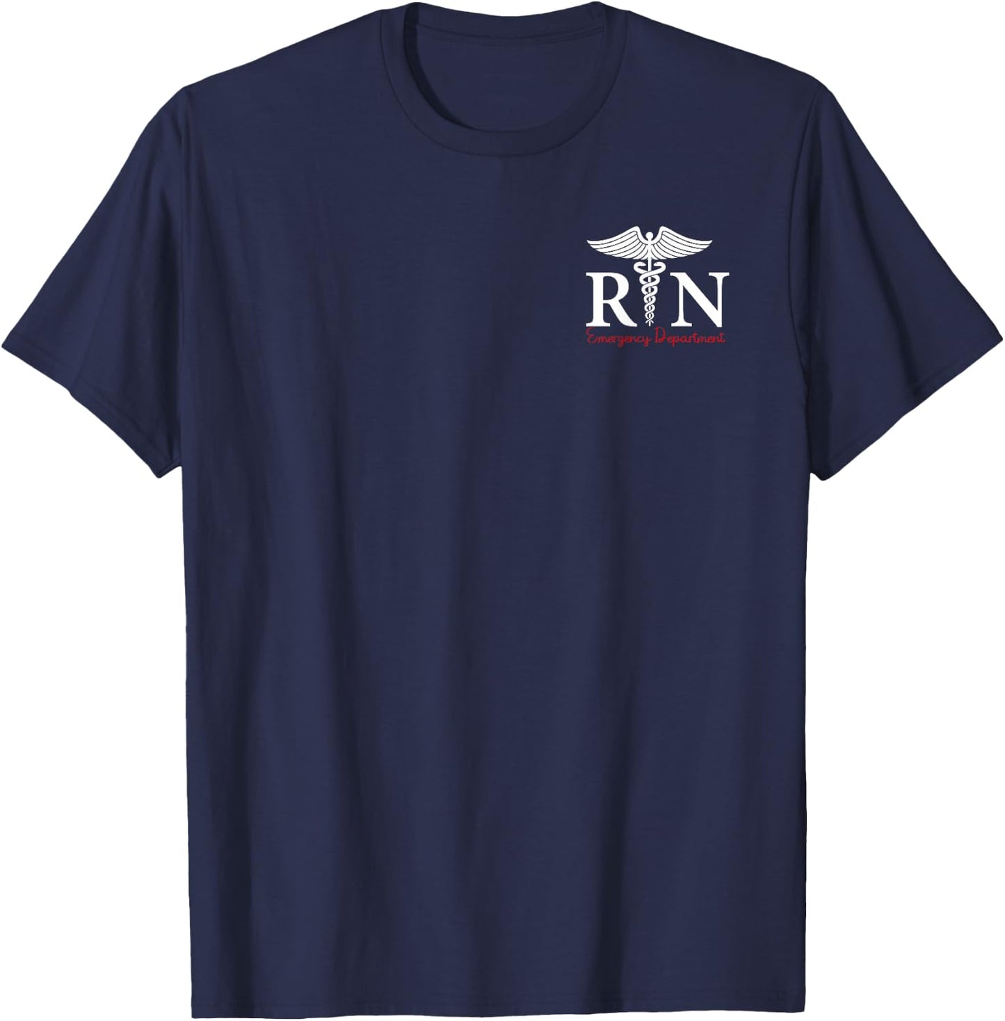 ER Nurse Emergency Department Registered Nurses Week T-Shirt - T-Shirt | Navy