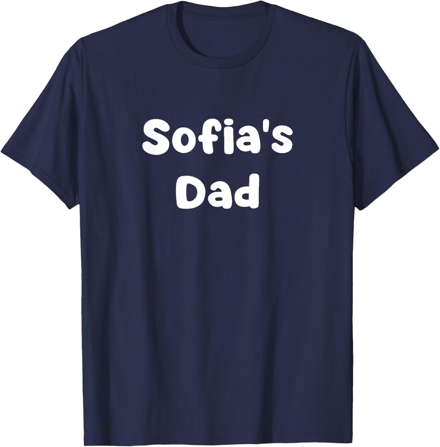Sofia's Dad T-Shirt - T-Shirt | Navy