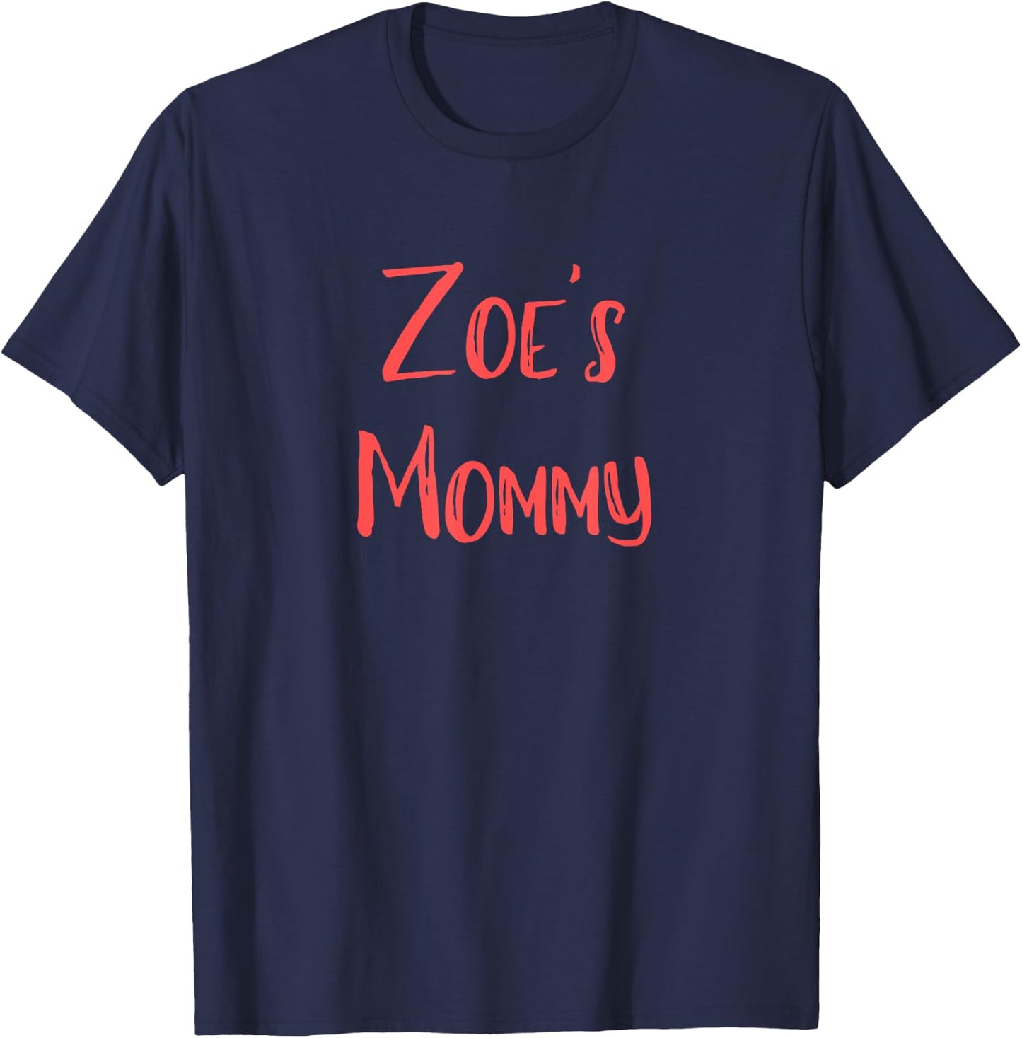 Zoe's Mommy T-Shirt - T-Shirt | Navy