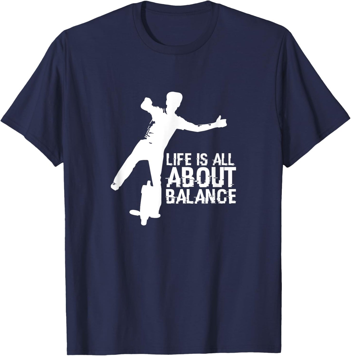 EUC white balance T-Shirt - T-Shirt | Navy