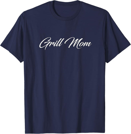 Grill Mom T-Shirt - T-Shirt | Navy