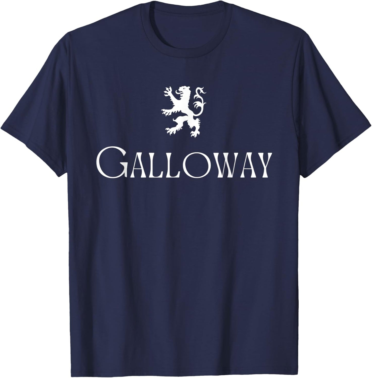 Galloway Clan Scottish Family Name Scotland Heraldry T-Shirt - T-Shirt | Navy