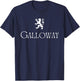 Galloway Clan Scottish Family Name Scotland Heraldry T-Shirt - T-Shirt | Navy