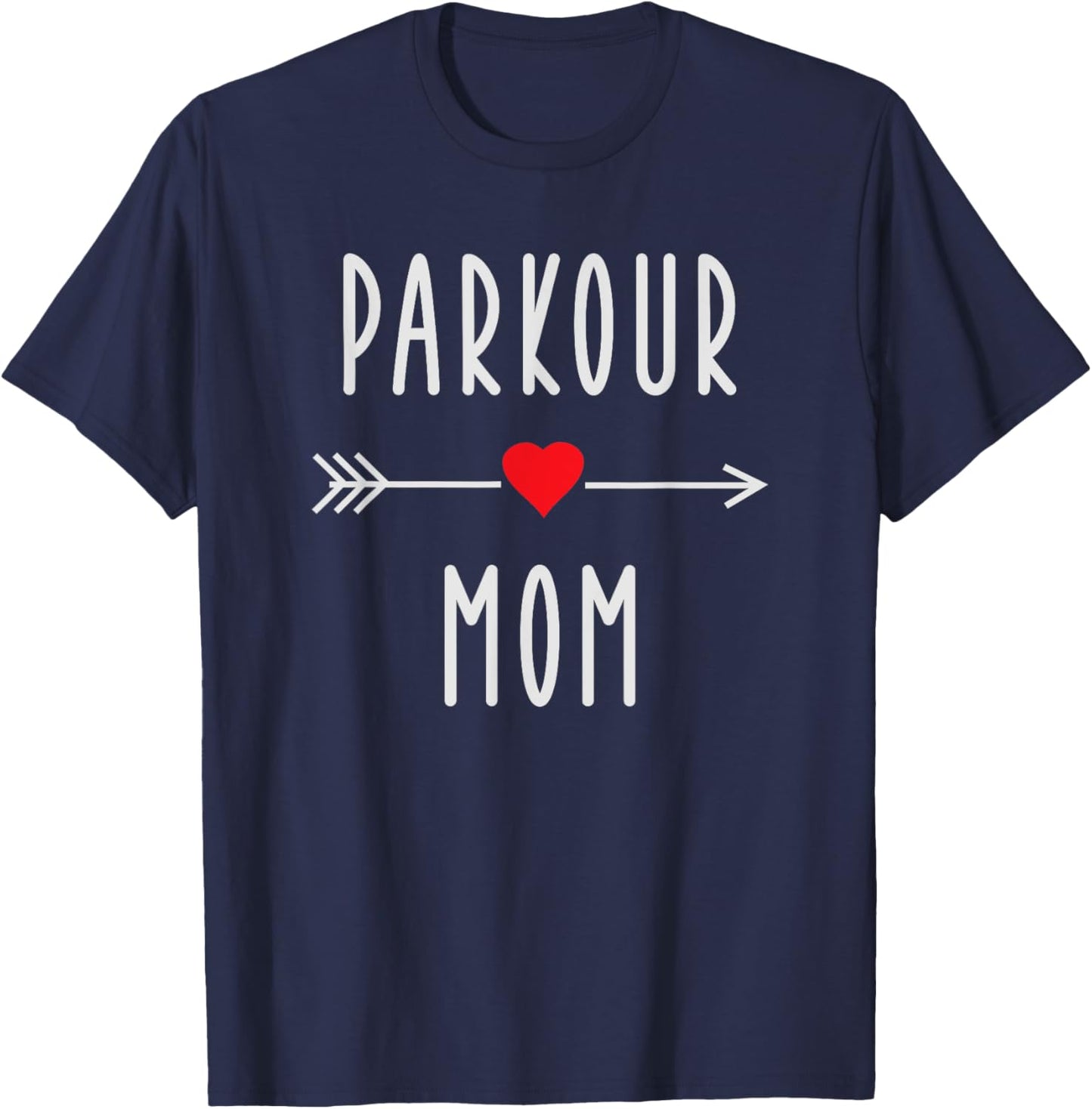 Parkour Mom Funny Freerunning Mom Gift Runner Running Mama T-Shirt - T-Shirt | Navy