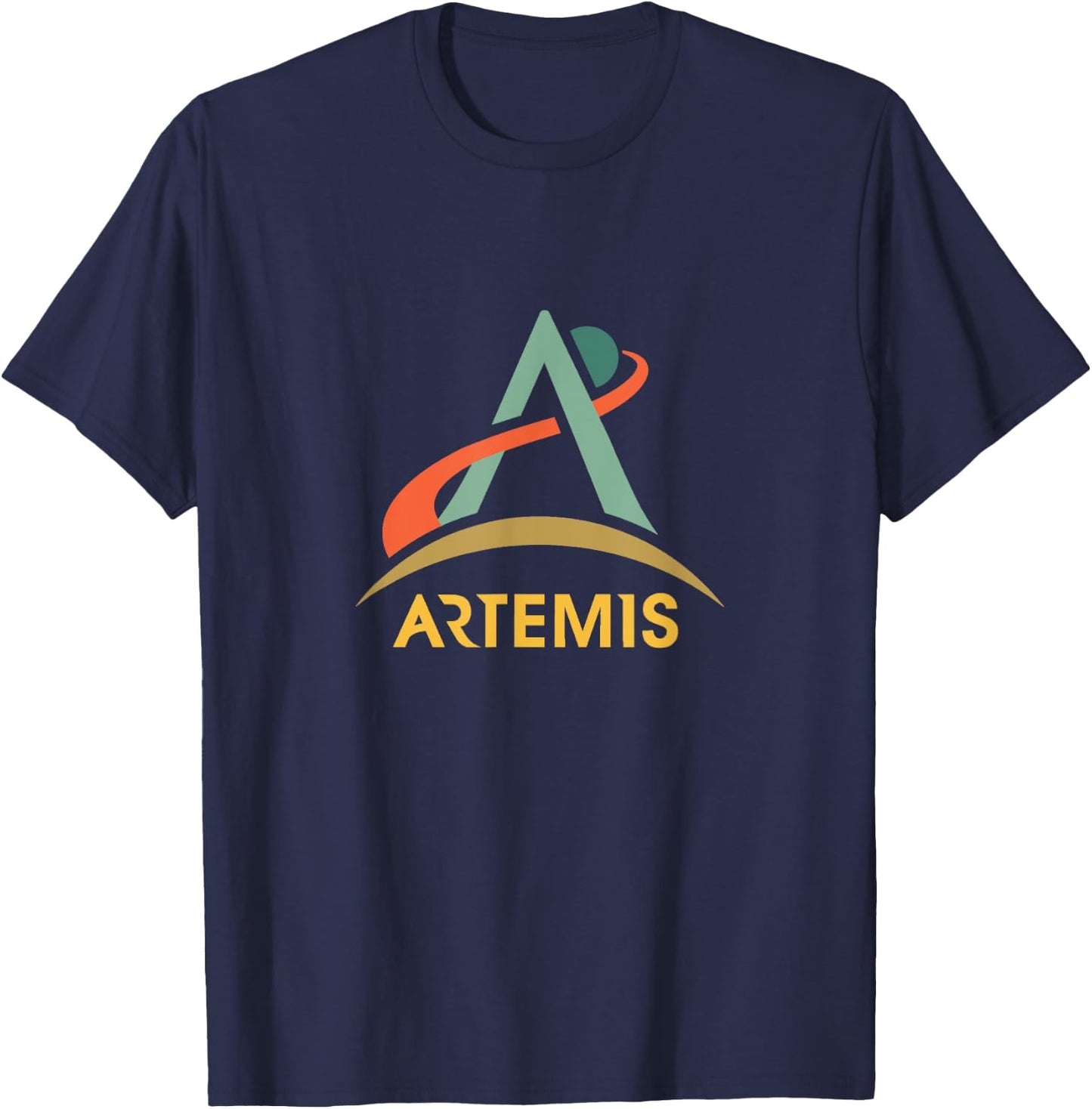 Woman On The Moon - Retro Vintage - We Are Going To The Moon T-Shirt - T-Shirt | Navy