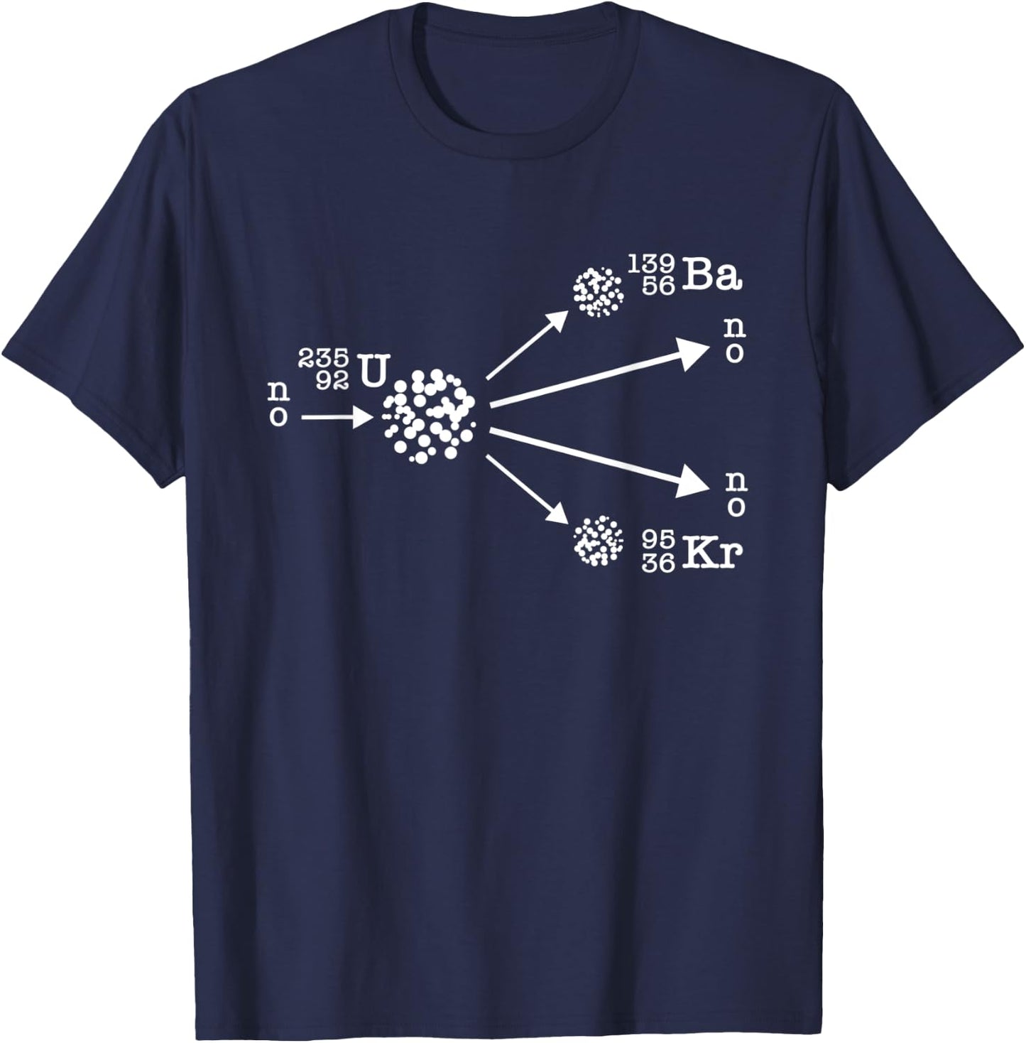 Nuclear Fission Nuclear Physicist Cool Energy Physics T-Shirt - T-Shirt | Navy