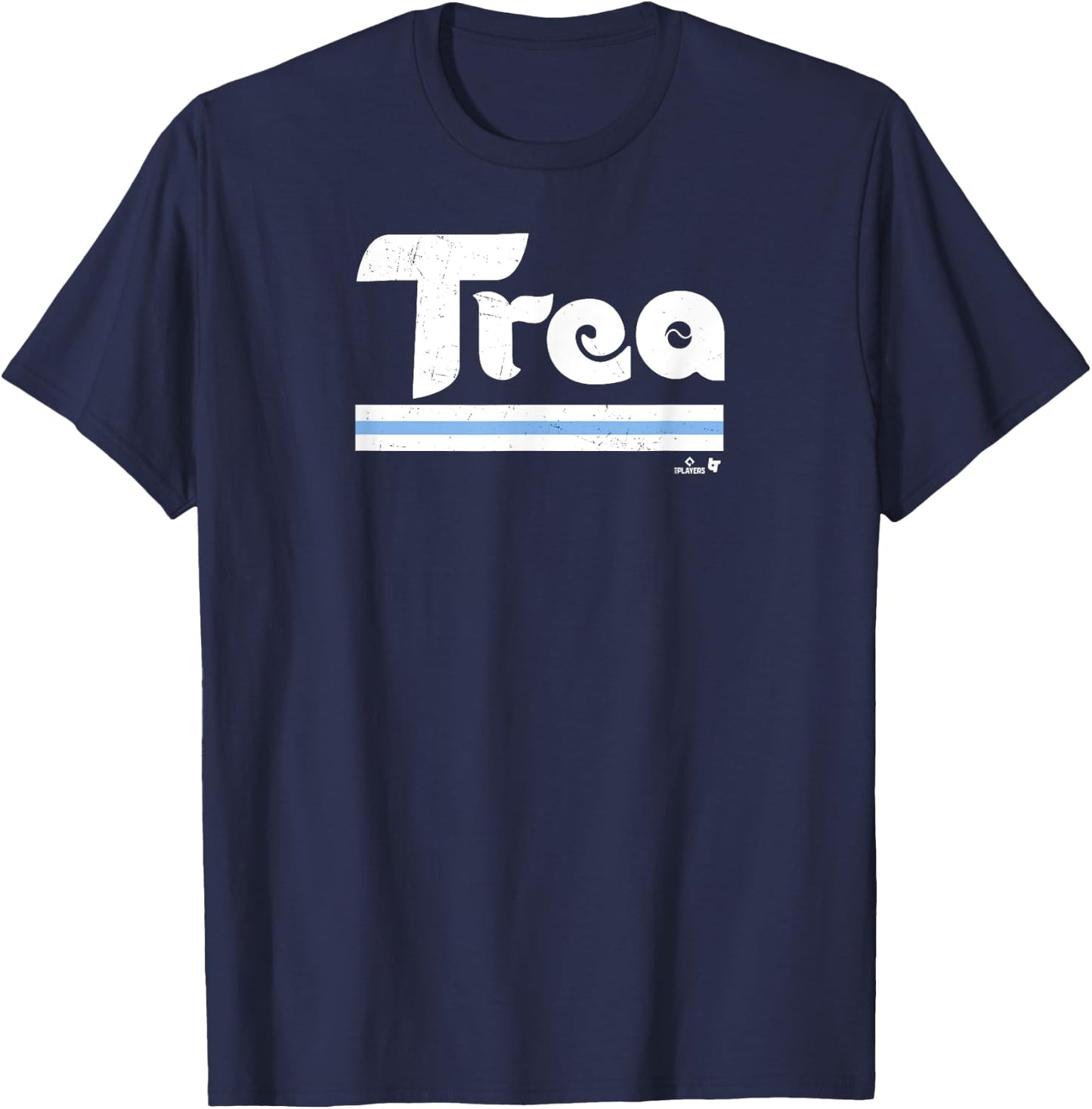 Trea Turner - Trea Script Philly - Philadelphia Baseball T-Shirt - T-Shirt | Navy