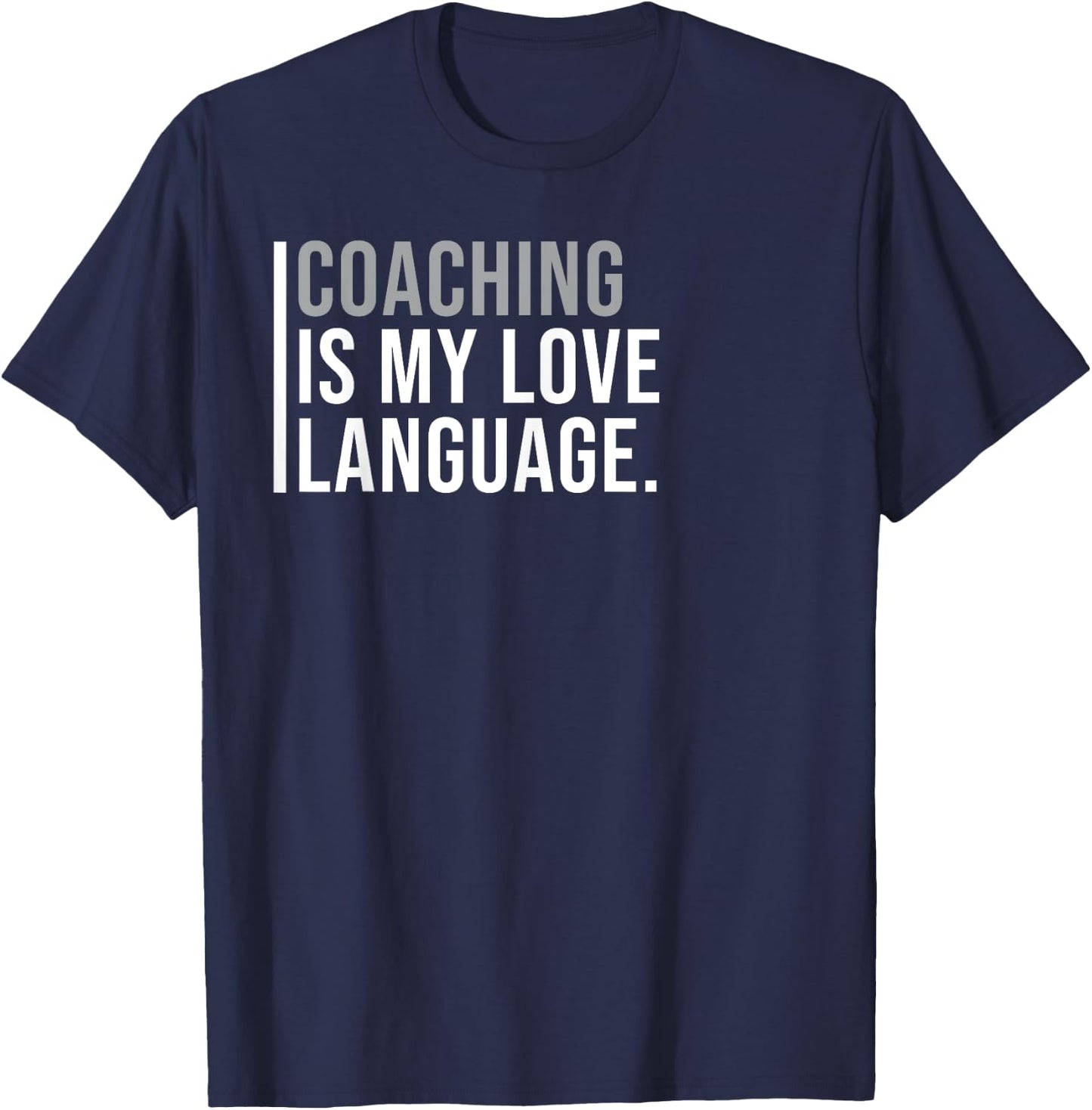 Leadership Coach Meme Quote T-Shirt - T-Shirt | Navy