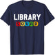 Library Squad Design for Library Volunteer T-Shirt - T-Shirt | Navy