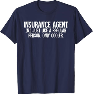 Insurance Agent T-Shirt - T-Shirt | Navy