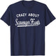 Crazy About Scavenger Hunts T-Shirt - T-Shirt | Navy