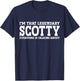 Scotty Personal Name First Name Funny Scotty T-Shirt - T-Shirt | Navy