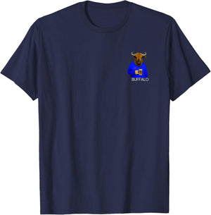 Buffalo, NY Pride, Buffalo NY Culture, Buffalo Beer Lover T-Shirt - T-Shirt | Navy