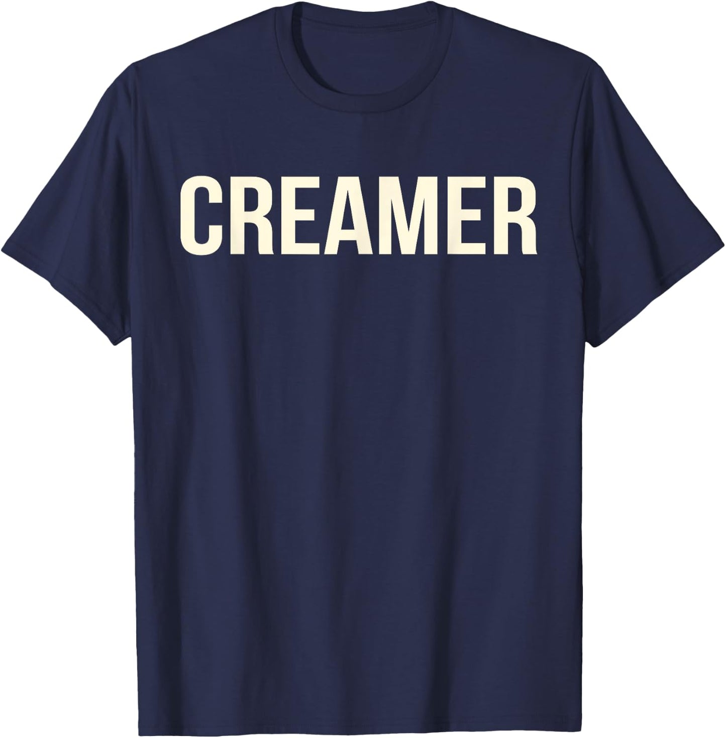 Creamer Coffee Lovers Matching Group Costumes T-Shirt - T-Shirt | Navy