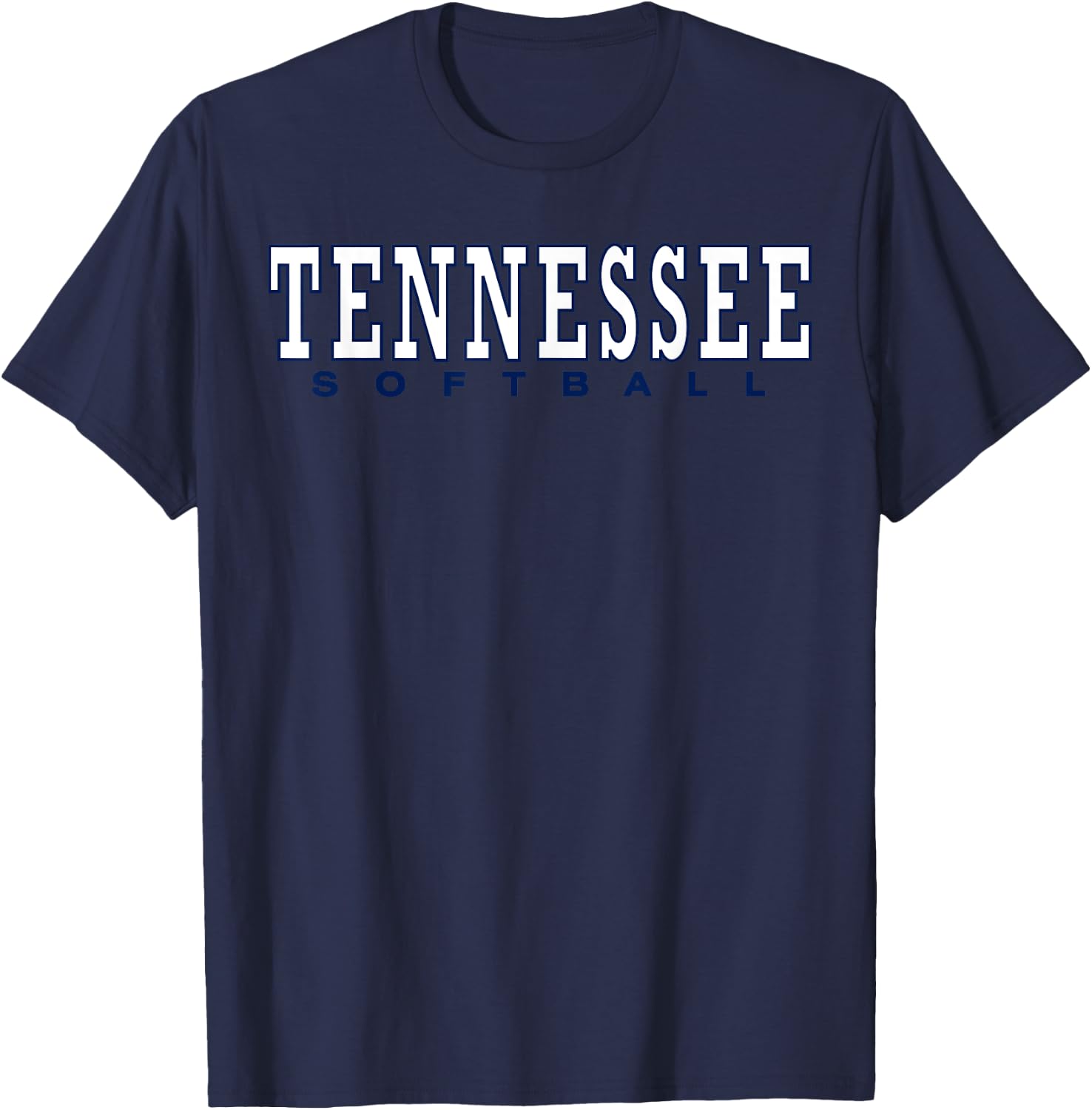Tennessee Softball T-Shirt - T-Shirt | Navy