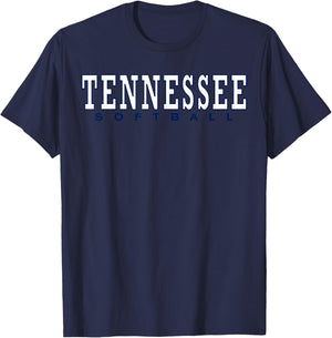 Tennessee Softball T-Shirt - T-Shirt | Navy
