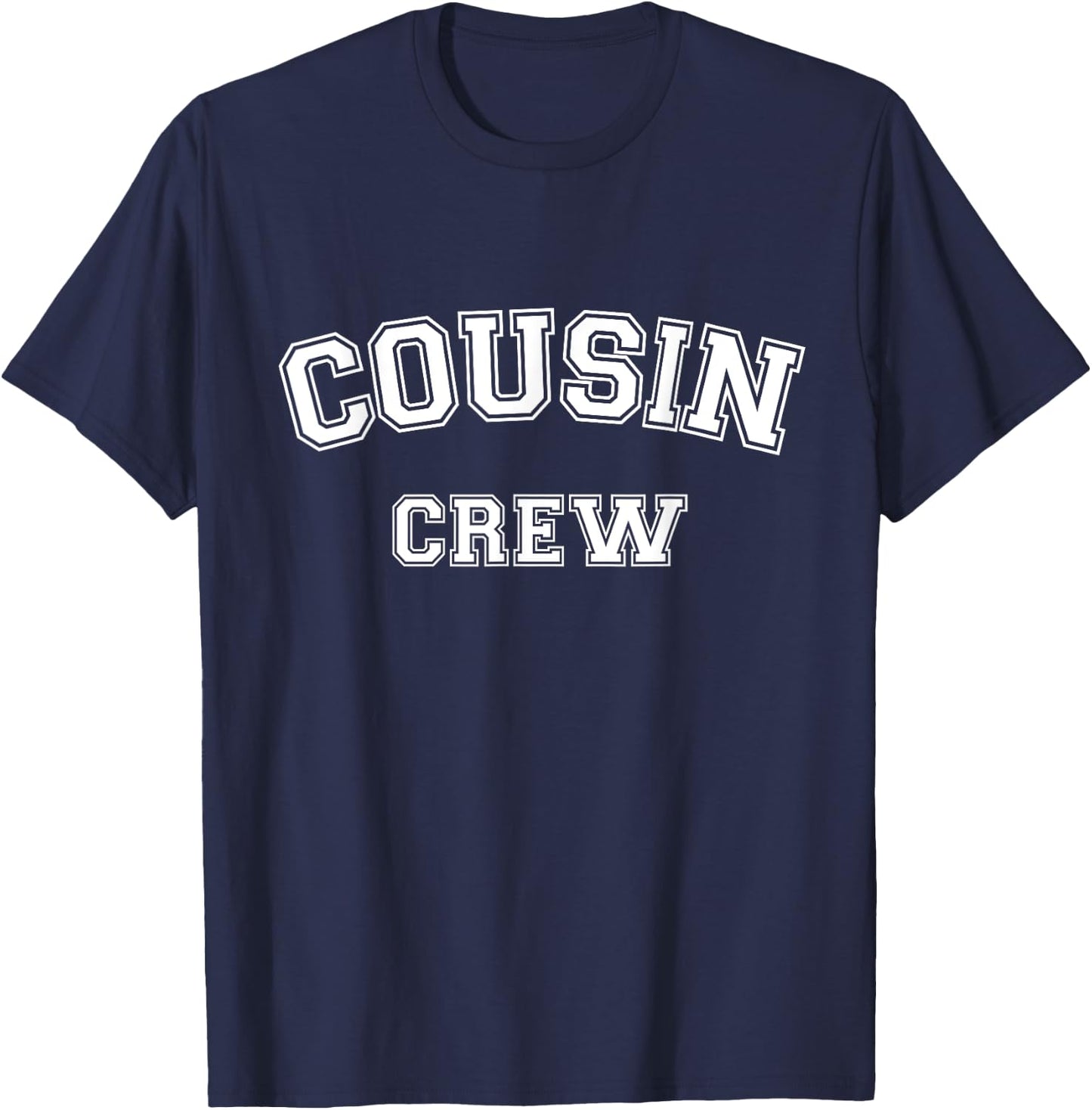 Cousin Crew Matching Group Family Crew Reunion T-Shirt - T-Shirt | Navy