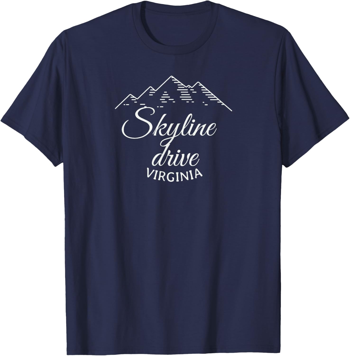 Skyline Drive T-Shirt - T-Shirt | Navy