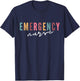 ER Nurse Emergency Room Nurse School Women nursing T-Shirt - T-Shirt | Navy