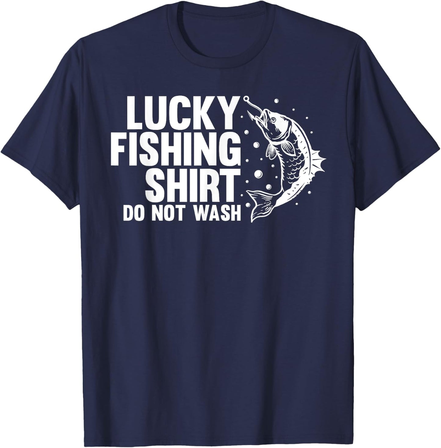 Funny Fishing Design Women Kids Fisherman Fishing T-Shirt - T-Shirt | Navy