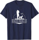 Braque Francais Hunting Dogs T-Shirt - T-Shirt | Navy