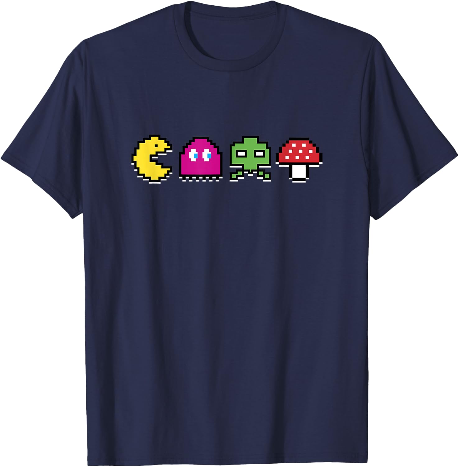 80s Video Game Vintage Arcade - Arcade Room 80s 90s Gamer T-Shirt - T-Shirt | Navy