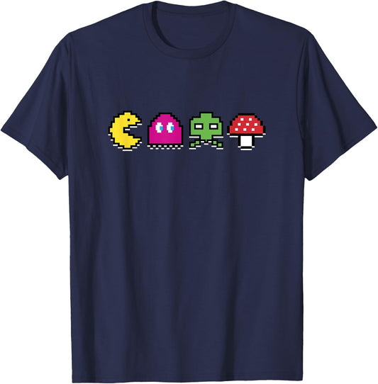 80s Video Game Vintage Arcade - Arcade Room 80s 90s Gamer T-Shirt - T-Shirt | Navy