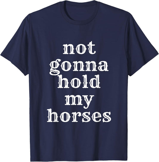 Redds Threads Cowboy - Black, Small T-Shirt - T-Shirt | Navy