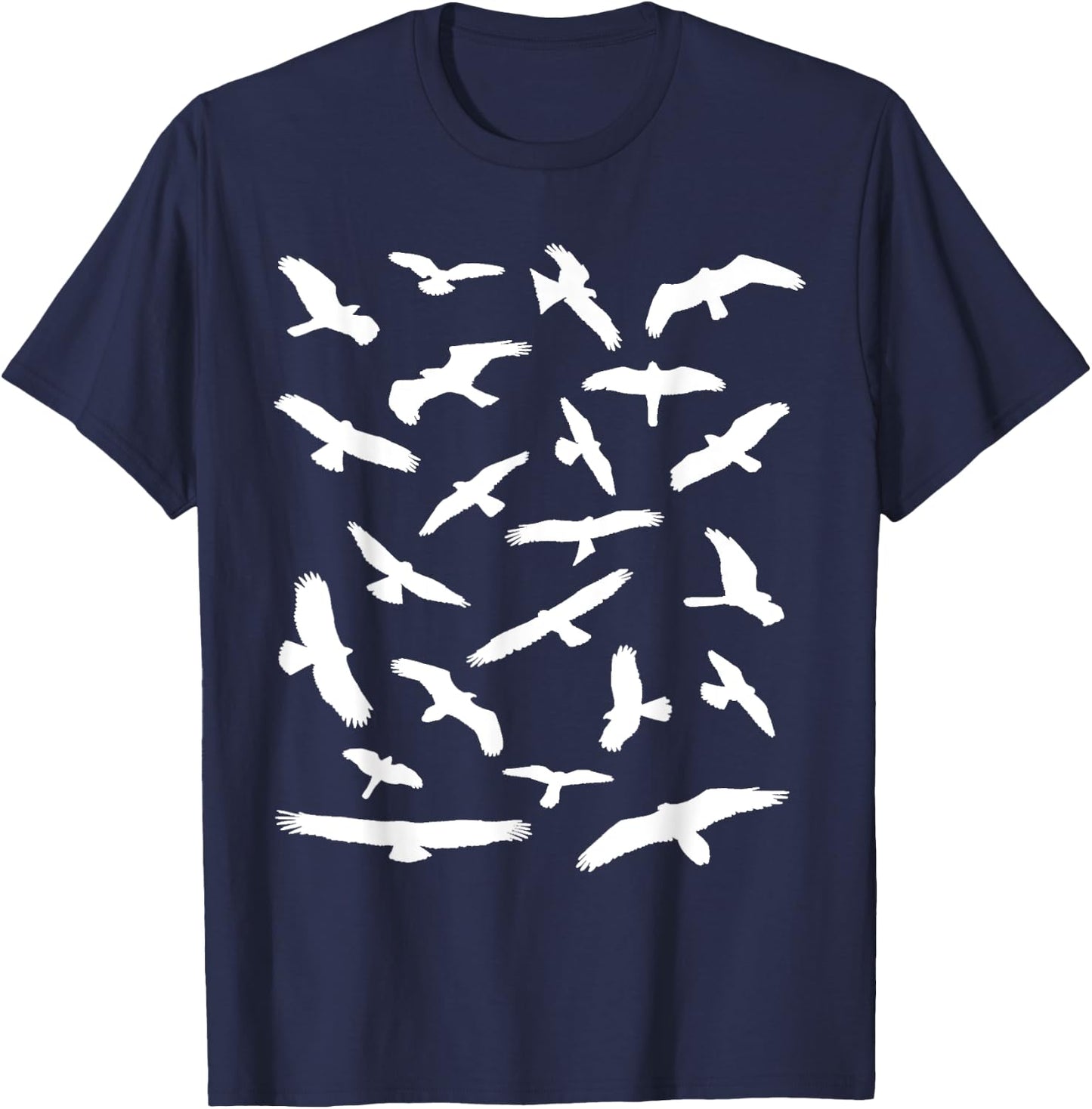 Types Of Wild Birds Prey in The UK |Gift &Women&Kids T-Shirt - T-Shirt | Navy