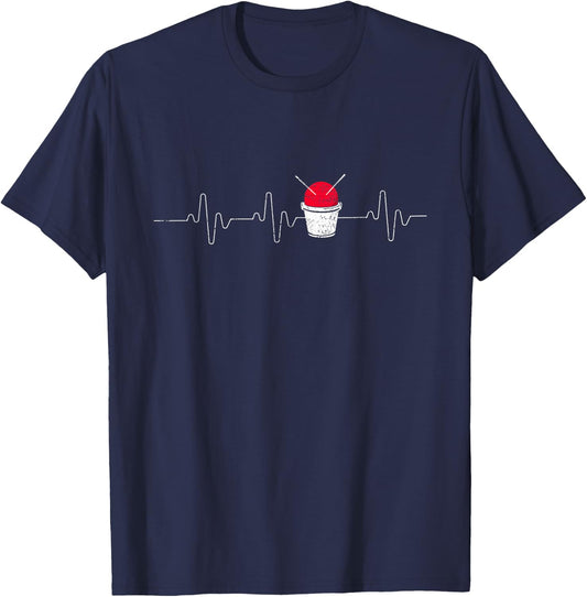 Cardio Drumming Heartbeat Fitness Class Gym Workout Exercise T-Shirt - T-Shirt | Navy
