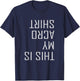 Funny Acro Yoga This Is My Acro Shirt Acroyogi Acrobatics T-Shirt - T-Shirt | Navy