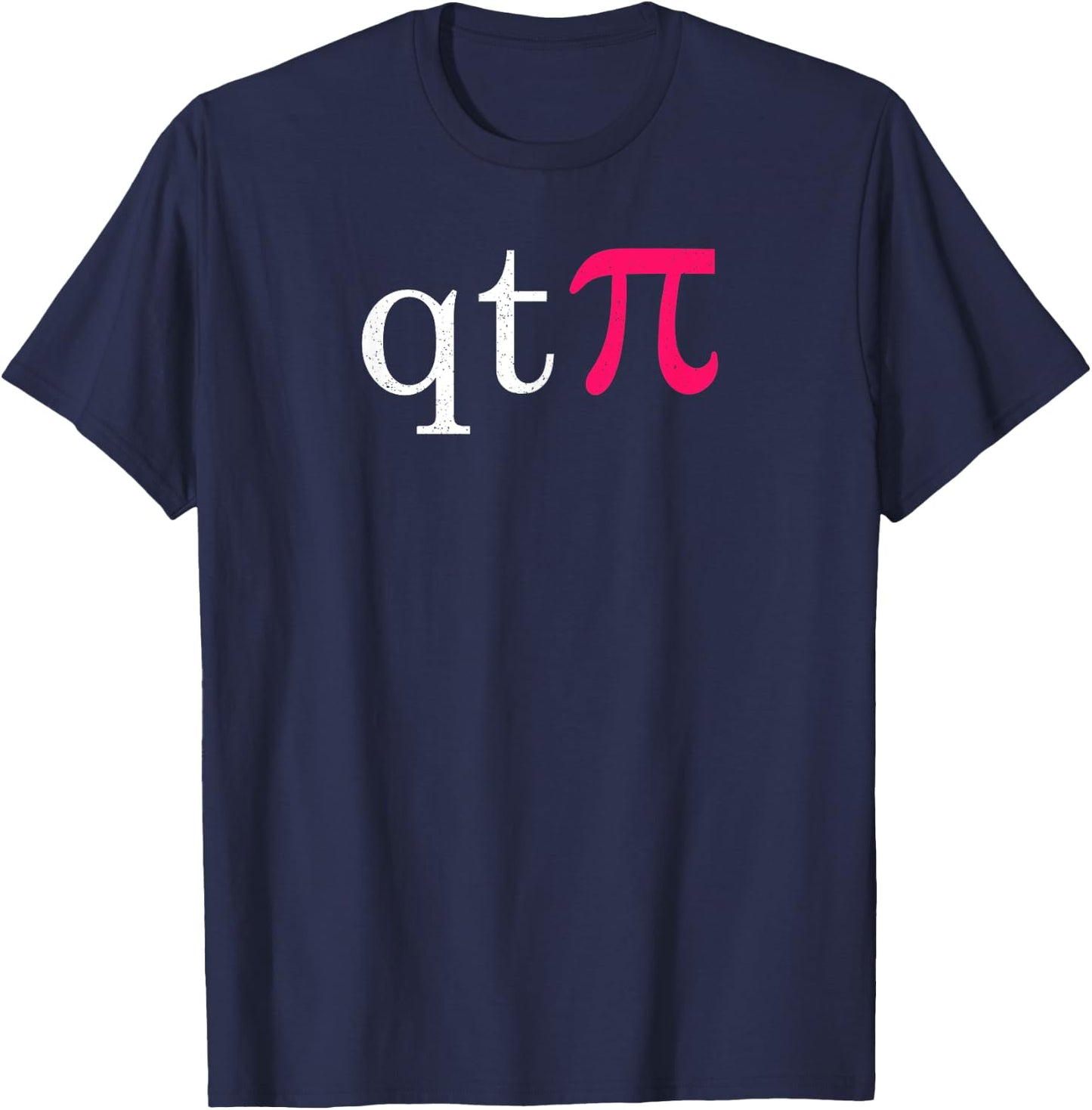 Happy Pi Day Cutie Pi 3.14 Fun Pie Day Science Math Teacher T-Shirt - T-Shirt | Navy