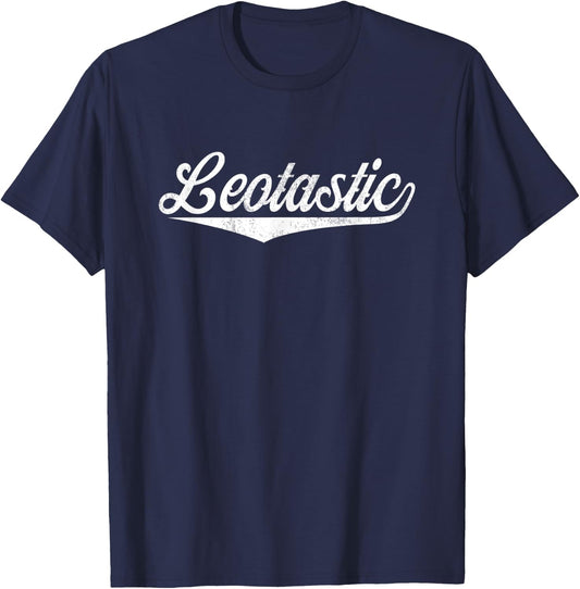 Leo Name, Leotastic Leo First Name T-Shirt - T-Shirt | Navy