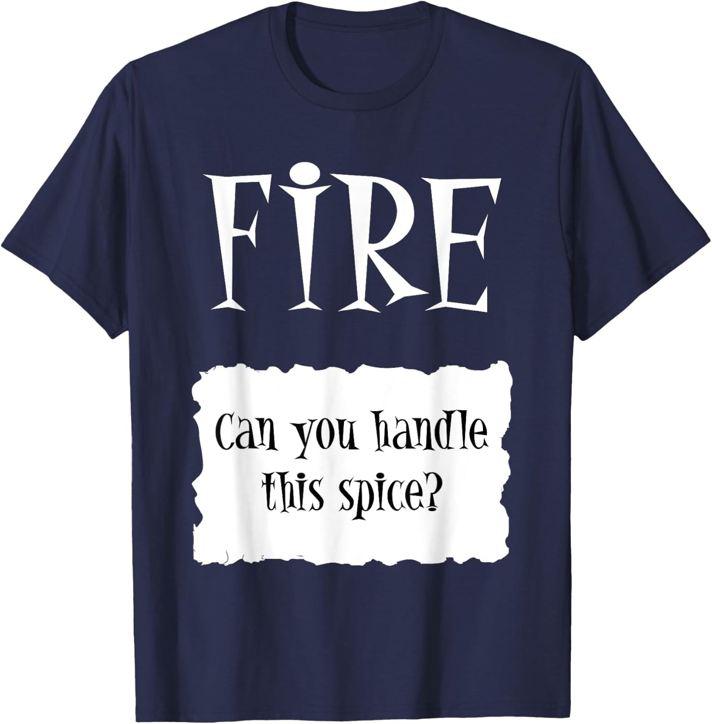 FIRE - Hot Packet Halloween Taco Costume T-Shirt - T-Shirt | Navy