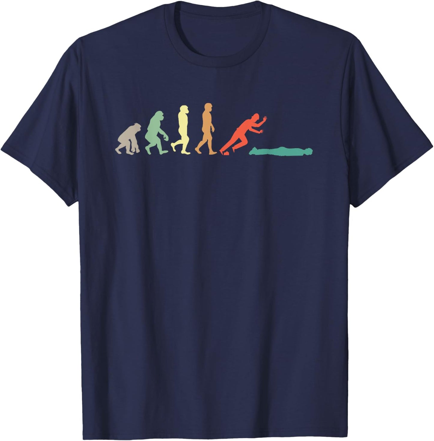 Accident Prone gag gifts for Clumsy people -Adults Black Cotton Blend Short Sleeve Small T-Shirt - T-Shirt | Navy