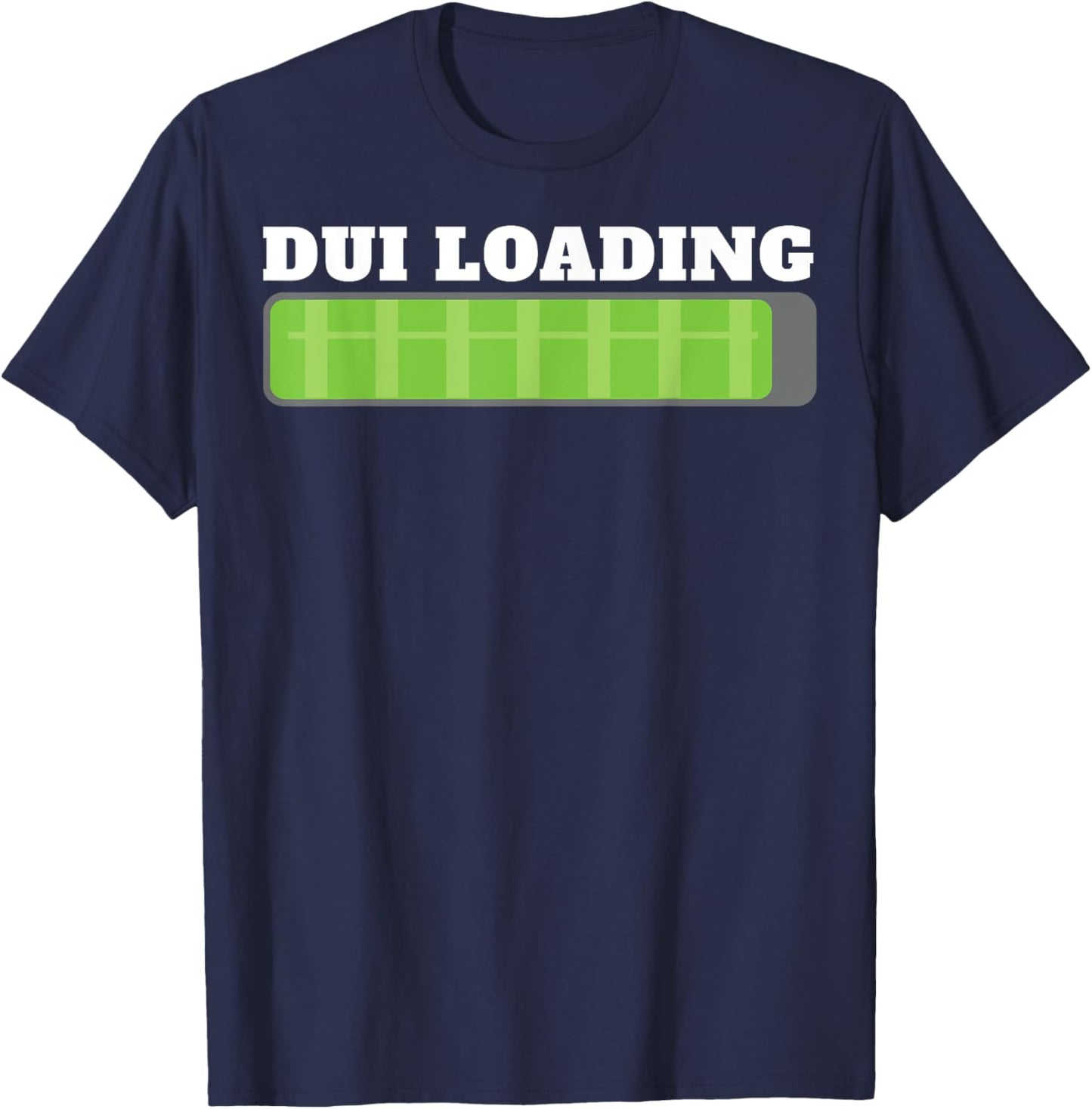 Dui Loading Budget Funny Women T-Shirt - T-Shirt | Navy