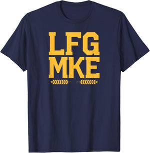 LFG MKE - Milwaukee Baseball T-Shirt - T-Shirt | Navy