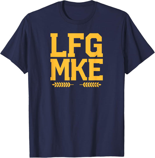 LFG MKE - Milwaukee Baseball T-Shirt - T-Shirt | Navy