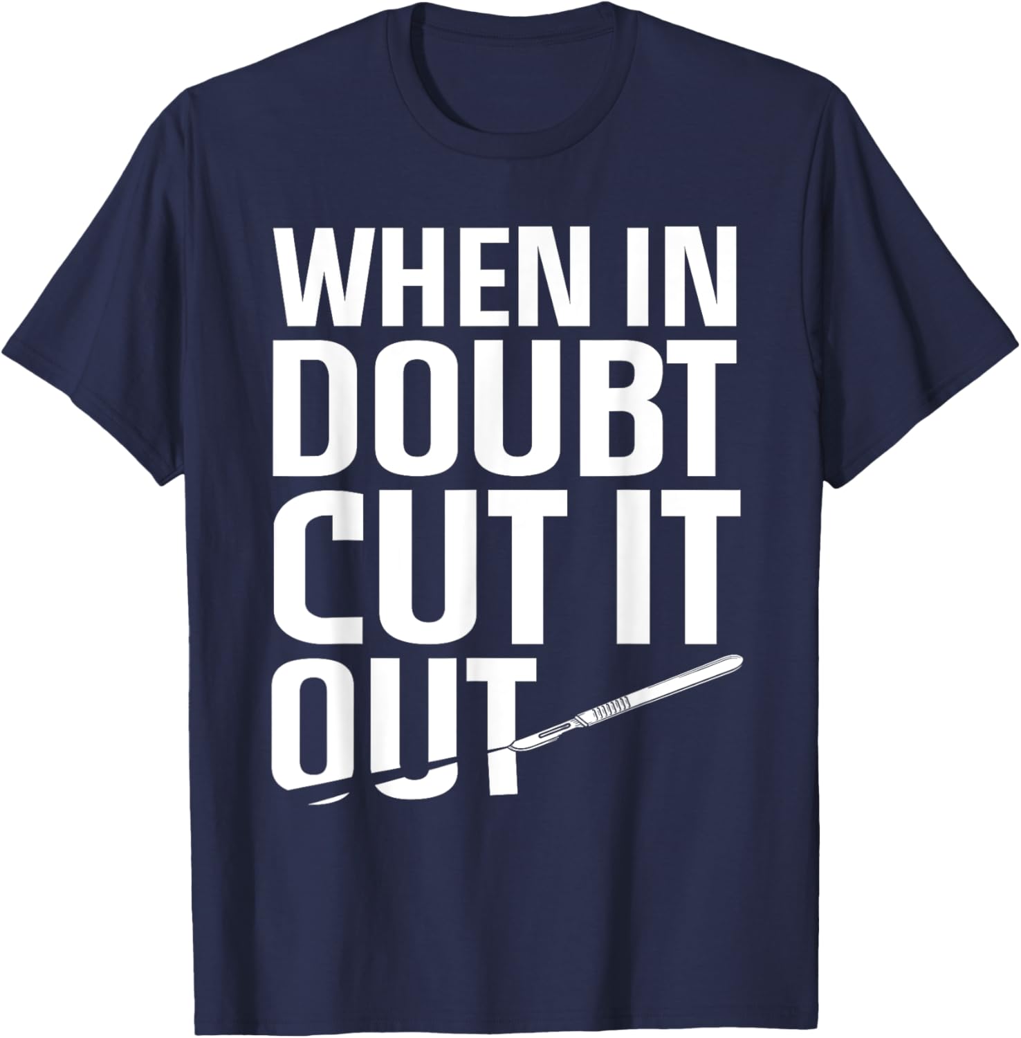 Cool Surgeon Women Scrub Surgical Tech Surgery Nurse T-Shirt - T-Shirt | Navy