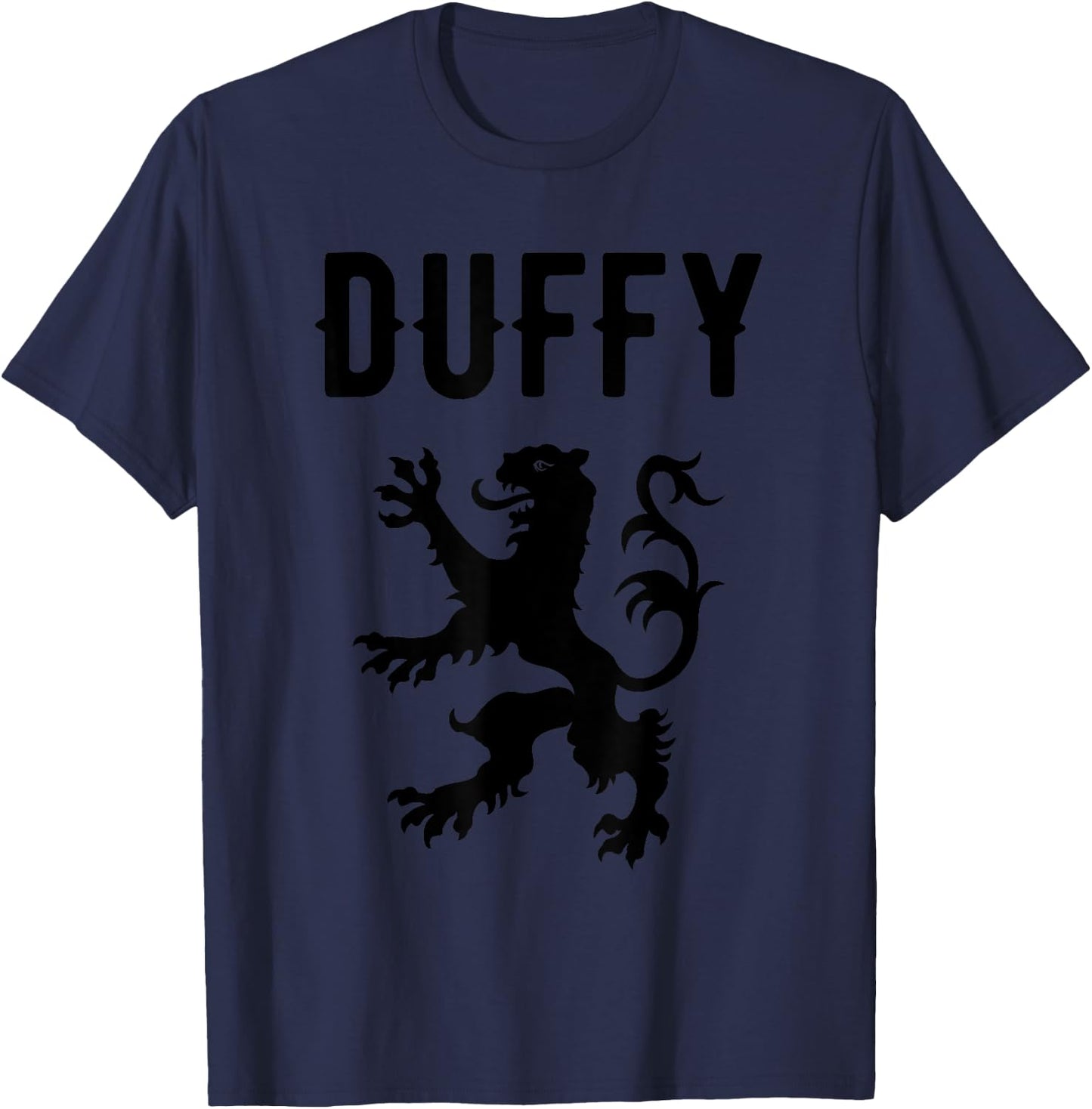 Duffy Clan Scottish Family Name Scotland Heraldry T-Shirt - T-Shirt | Navy